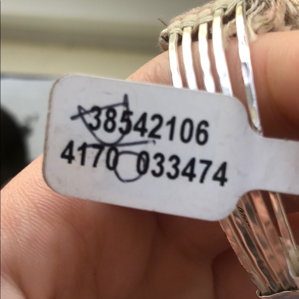 Free People silver fringe cuff bracelet NWT - Picture 6 of 6